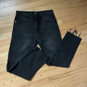 Gap high-waisted straight leg jeans